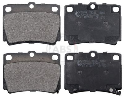 Brake Pad Set, disc brake 37284