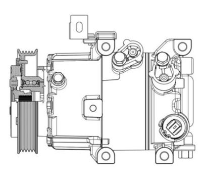 COMPRESOR CLIMATIZARE MAHLE ACP631000P 3