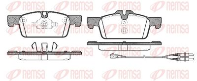 Brake Pad Set, disc brake 1461.01