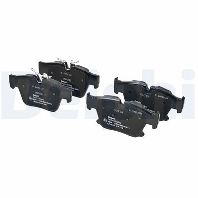 Bremsbelagsatz, Scheibenbremse