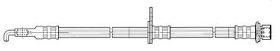 Тормозной шланг CEF 512449 для CITROËN C1