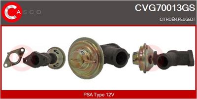 SUPAPA EGR CASCO CVG70013GS
