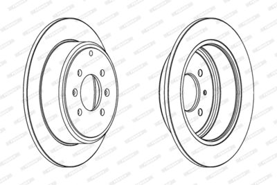 Brake Disc DDF869C