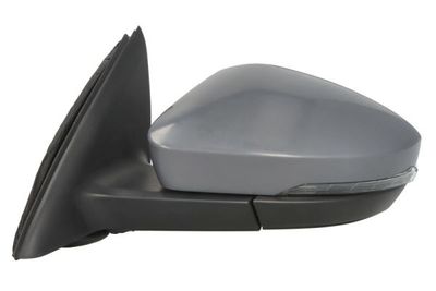 Zijspiegel Links (elektrisch, in reliëf, met verwarming, assistent rijstrookverandering, under-coated, met geheugen, elektrisch opklapbaar, met indicator) past: SKODA OCTAVIA III 06.16-11.19
