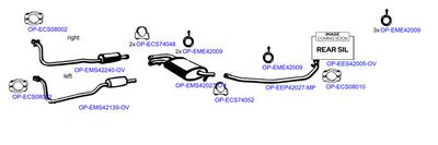 Изпускателна система OPTIMAL OP-EXSRN185