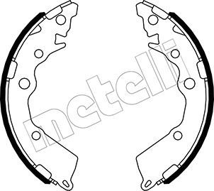 Комплект тормозных колодок METELLI 53-0588 для KIA PICANTO