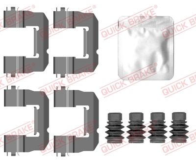 Tillbehörssats, skivbromsbelägg QUICK BRAKE 109-0157