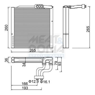 EVAPORATOR AER CONDITIONAT