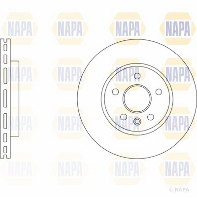 Brake Disc NAPA PBD8135