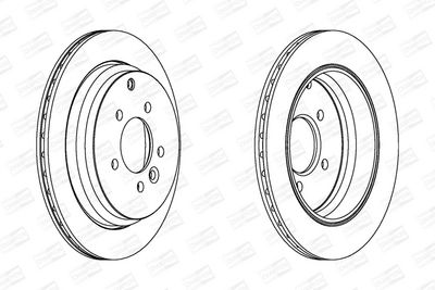 BREMSSCHEIBE CHAMPION 562653CH 1