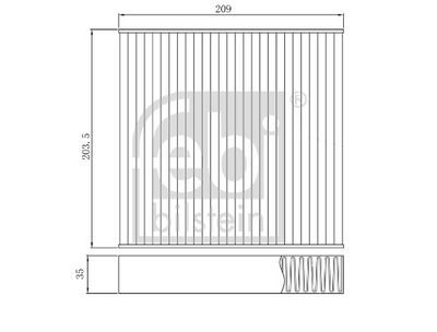 FILTER INNENRAUMLUFT FEBI BILSTEIN 174913 2