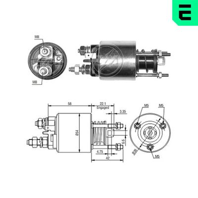 SOLENOID ELECTROMOTOR