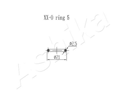 MATERIAL DE ETANSARE SOLID ASHIKA ORING5 1