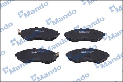 комплект спирачно феродо, дискови спирачки MANDO CPD19
