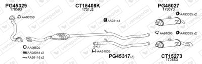 ABGASANLAGE VENEPORTE 150446