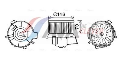 INNENRAUMGEBLäSE AVA Clever Choice CN8300