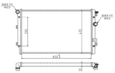 RADIATOR RACIRE MOTOR