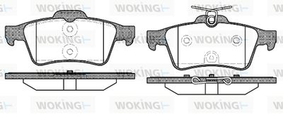Комплект тормозных колодок, дисковый тормоз WOKING P9423.40 для FORD C-MAX