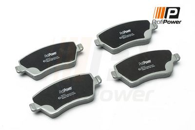 stabdžių trinkelių rinkinys, diskinis stabdys 1B1013 ProfiPower