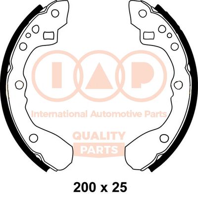 Комплект тормозных колодок IAP QUALITY PARTS 705-11051 для MAZDA 626