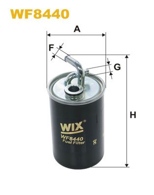 Топливный фильтр WIX FILTERS WF8440 для DODGE AVENGER