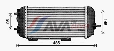 INTERCOOLER COMPRESOR AVA Clever Choice KA4329 1