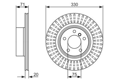 Brake Disc 0 986 479 727