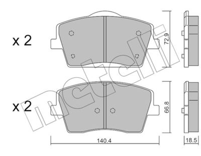 SET PLACUTE FRANA FRANA DISC