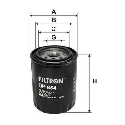 FILTRU ULEI FILTRON OP654 1