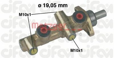 Спирачна помпа METZGER AUTOTEILE 202-138