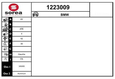 BREMSSATTEL SNRA 1223009