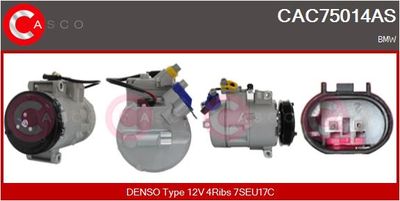 COMPRESOR CLIMATIZARE CASCO CAC75014AS