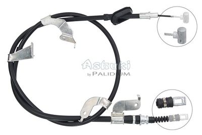 Тросик, cтояночный тормоз ASHUKI by Palidium ASH3-1622 для SUZUKI SWIFT