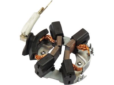 Halter, Kohlebürsten