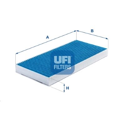 Filter, kupéventilation UFI 34.396.00