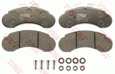 Комплект тормозных колодок, дисковый тормоз TRW GDB1114 для MERCEDES-BENZ MB