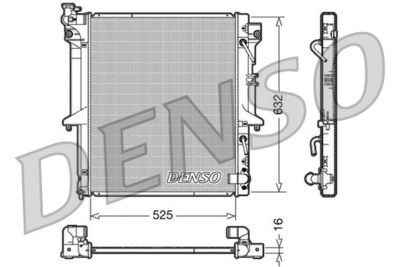 Kylare, motorkylning DENSO DRM45018