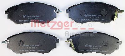 Brake Pad Set, disc brake 1170841