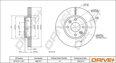 BREMSSCHEIBE DR!VE+ DP1010111577 2