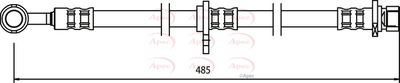 Brake Hose APEC HOS3505