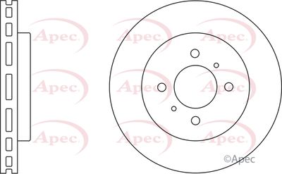 Brake Disc APEC DSK2064