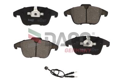 Комплект тормозных колодок, дисковый тормоз DACO Germany 320640 для CITROËN C5