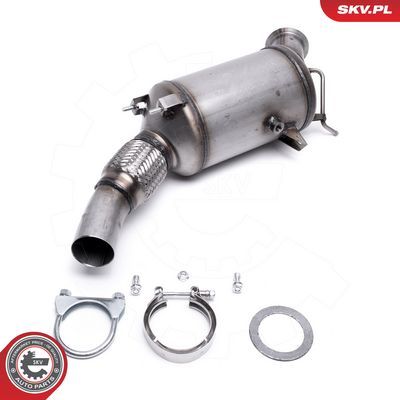 Filtr sazových částic, výfukový systém SKV 62SKV500