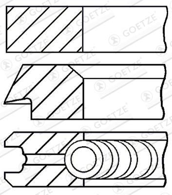 SET SEGMENTI PISTON