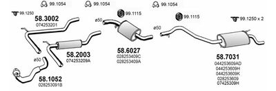 SISTEM DE ESAPAMENT ASSO ART2597