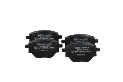 BREMSBELAGSATZ SCHEIBENBREMSE VALEO 302546A 26