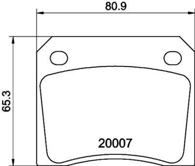 Комплект тормозных колодок, дисковый тормоз MINTEX MGB521 для ASTON MARTIN VIRAGE