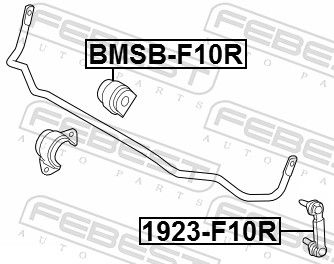 BUCSA BARA STABILIZATOARE FEBEST BMSBF10R 1