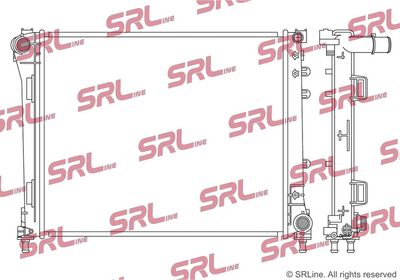 Radiator, engine cooling