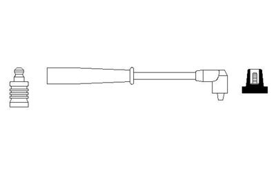 Провод зажигания BOSCH 0 986 356 203 для LAND ROVER DISCOVERY